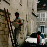 Prise de mesure en 1997 dans un des premiers logement en Essonne